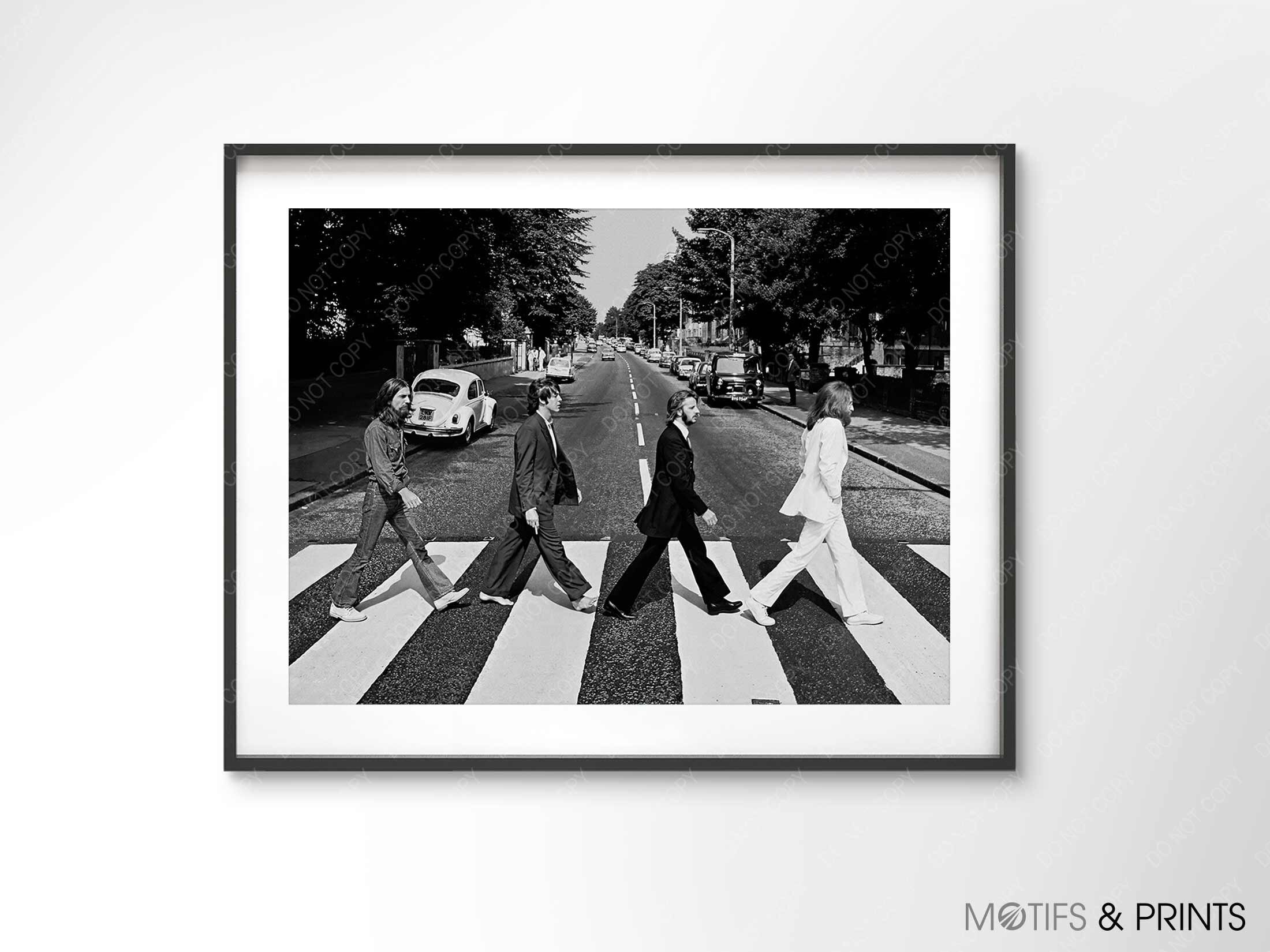The Beatles | Abbey Road 1969 | Premium Quality Print - Etsy Hong Kong