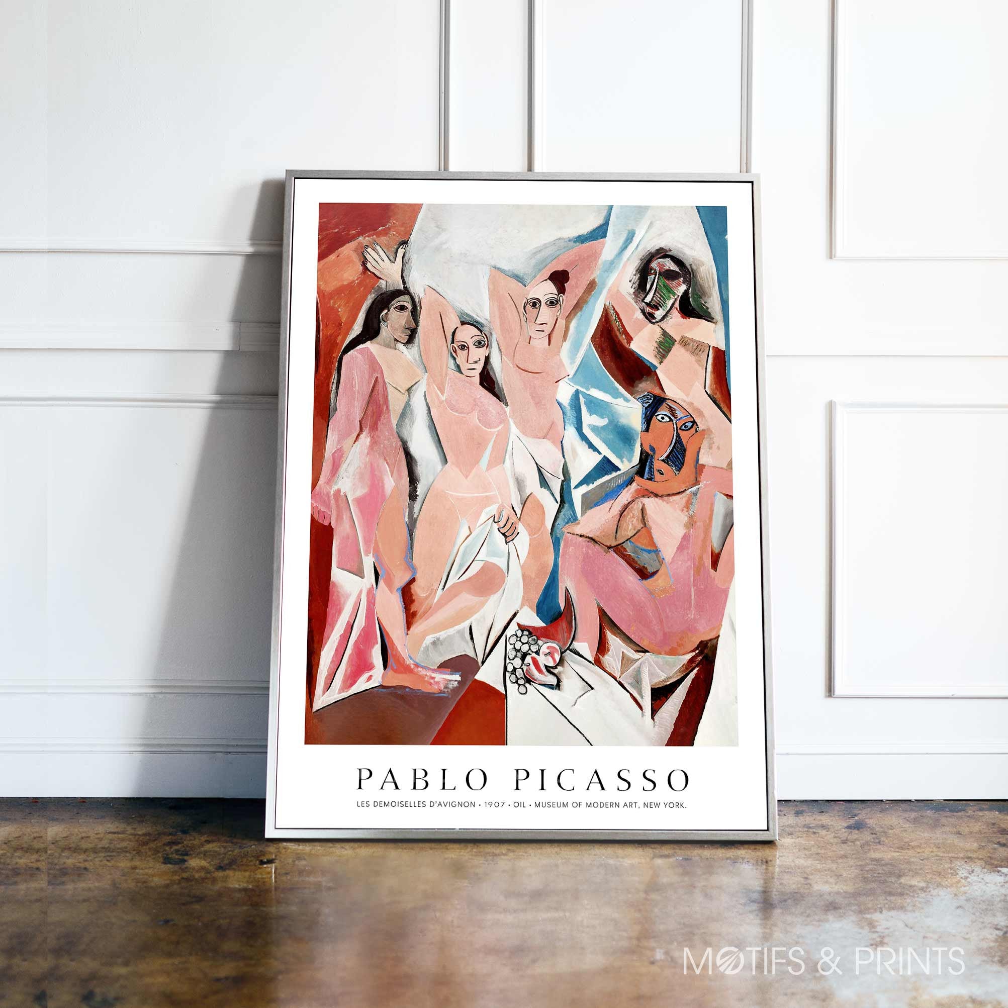 Pablo Picasso Print Les Demoiselles Davignon 1907