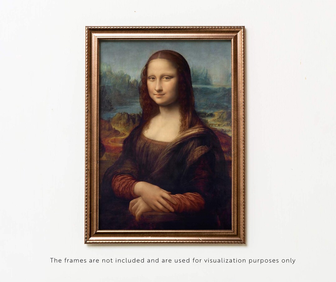 モナリザ プリント - デジタル修復 | レオナルド ダ ヴィンチ