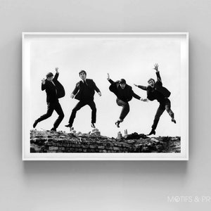 The Beatles Print | Beatles Jumping 1963 | Twist & Shout EP cover | Premium Quality Print image 4