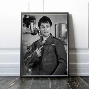 Robert De Niro Print | “You talkin&#39; to me?” Scene | Taxi Driver 1976 | Premium Quality Print