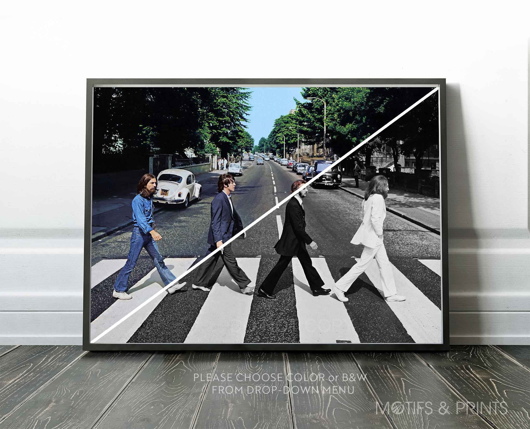 The Beatles | Abbey Road 1969 | Premium Quality Print - Etsy Hong Kong