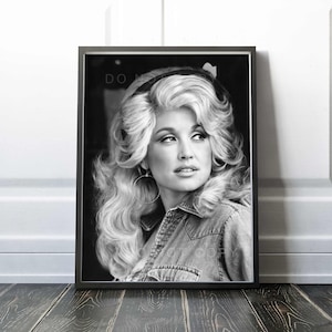 Dolly Parton Imprimer | Portrait de Dolly Parton 1976 New York | | vintage Impression de qualité supérieure