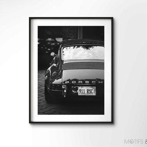 Porsche 911 Print Sport's car Automotive Premium Quality Print image 3