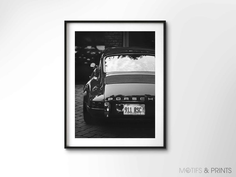 Porsche 911 Print Sport's car Automotive Premium Quality Print image 3