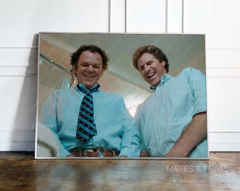 Step Brothers Sword fight toilet scene Bathroom humor Print Premium  Quality Print