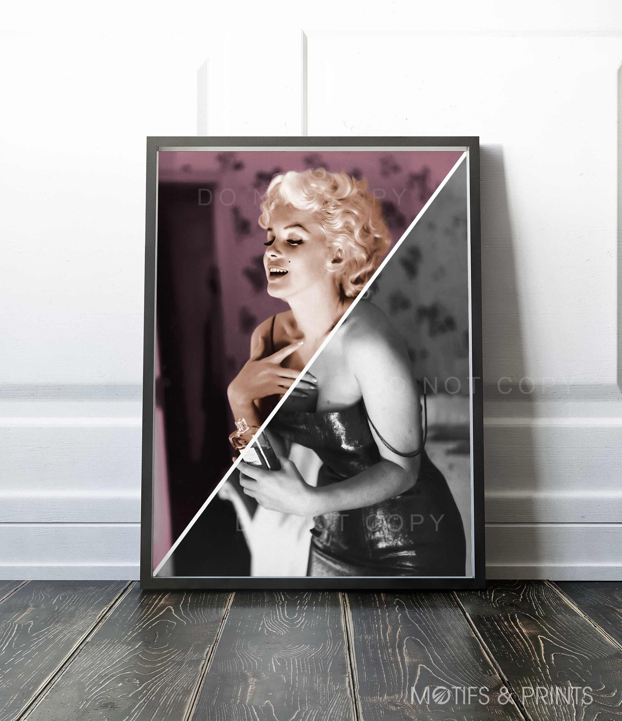 Marilyn Monroe With Perfume Etsy New Zealand