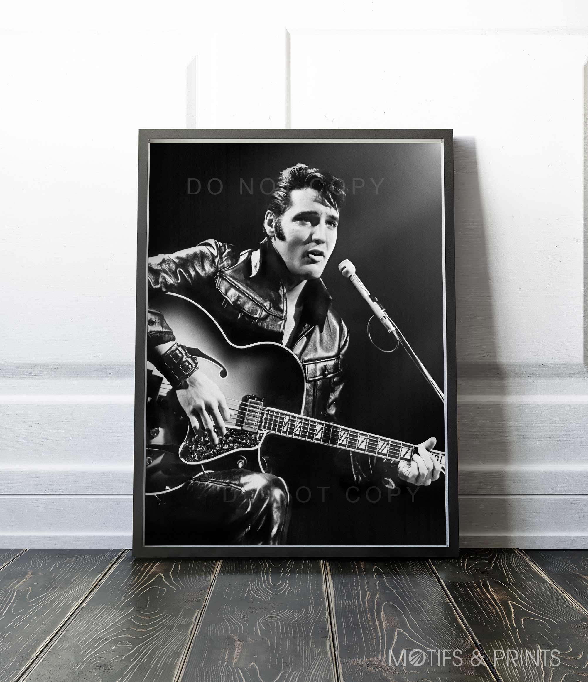 ELVIS PRESLEY '68 COMEBACK SPECIAL Video Release One Sheet