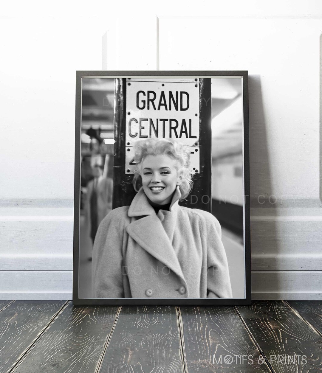 額装品/マリリン モンロー/Grand Central Station Marilyn Monroe Print | Grand Central Station March 2, 1955