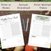 Printable Reptile Care Sheet A4 and A5 Instant Download Snake Health ...