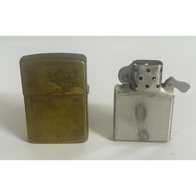 Vintage 1986-88 Zippo Marlboro Cowboy Edition Brass Lighter Rare image 3