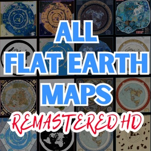 30+ HD ALLE Flat Earth-kaarten in de winkel Nieuwe kaarten maandelijks GRATIS toegevoegd | Voorbij de ijsmuur | Gleason's | Urbano Monte | Terras oneindig | Plasmamaan