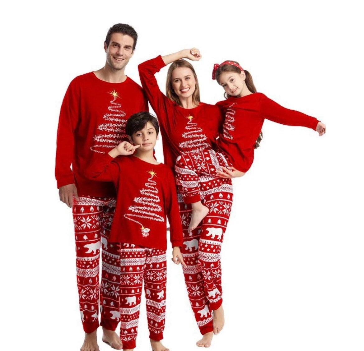 Ensemble de Noel Bebe Fille Garçon Enfant Vetement Hiver Combinaison Pyjama  Body Tops à Manche Longue + Pantalons Père Noël/Cerf (3-6 Mois,  Rouge(Cerf)) : : Mode