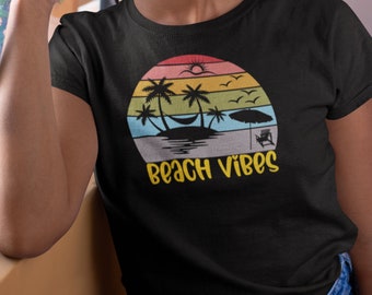 Beach Vibes For Your Next Beach Trip Or For Cruise, Summer Time Designs For The Surf Sand Ocean Beach, Wander More Worry Less