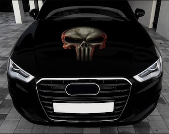 2X The Punisher, Sticker, Logo, (15x10cm) Autoaufkleber/Heckscheiben Aufkleber, Vinyl, Product !!! + Farbwahl (weiß