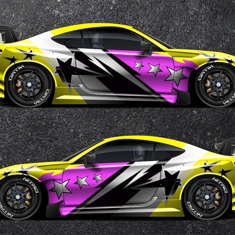 Car Racing Decals - Etsy