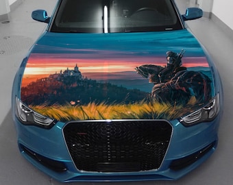Adesivo Auto Unicorno Cavallo Pony – The Last Unicorn – Adesivo Cofano Tuning