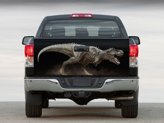 Tailgate Vinyl Wrap Full Color Graphics Decal Dinosaur Trunk Sticker 