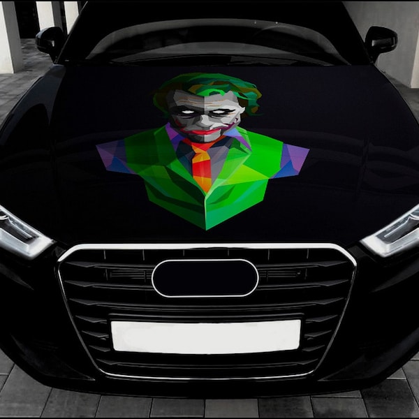 Joker Decal Car Etsy