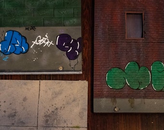 1/12 Scale two-piece diorama set