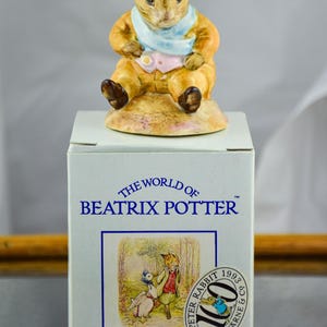 The World of Beatrix Potter - Royal Albert England figurine of Old Mr. Bouncer