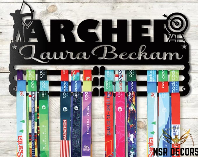 Custom Archery Medal Hanger: Personalized Award Display