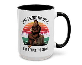 Bigfoot Coffee Mug: Funny Sasquatch Lover Gift