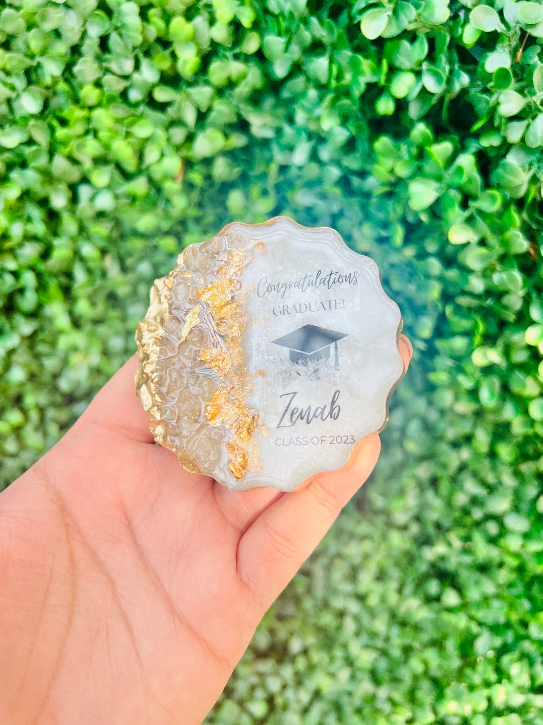 Personalised Geode Crystal Favors for Guests Custom Wedding Etsy