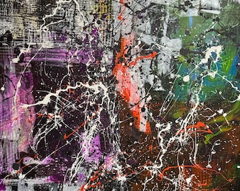 Acrylic Abstract Painting 74