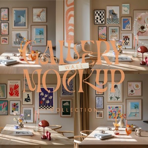 Frame Mockup Gallery Wall Collection
