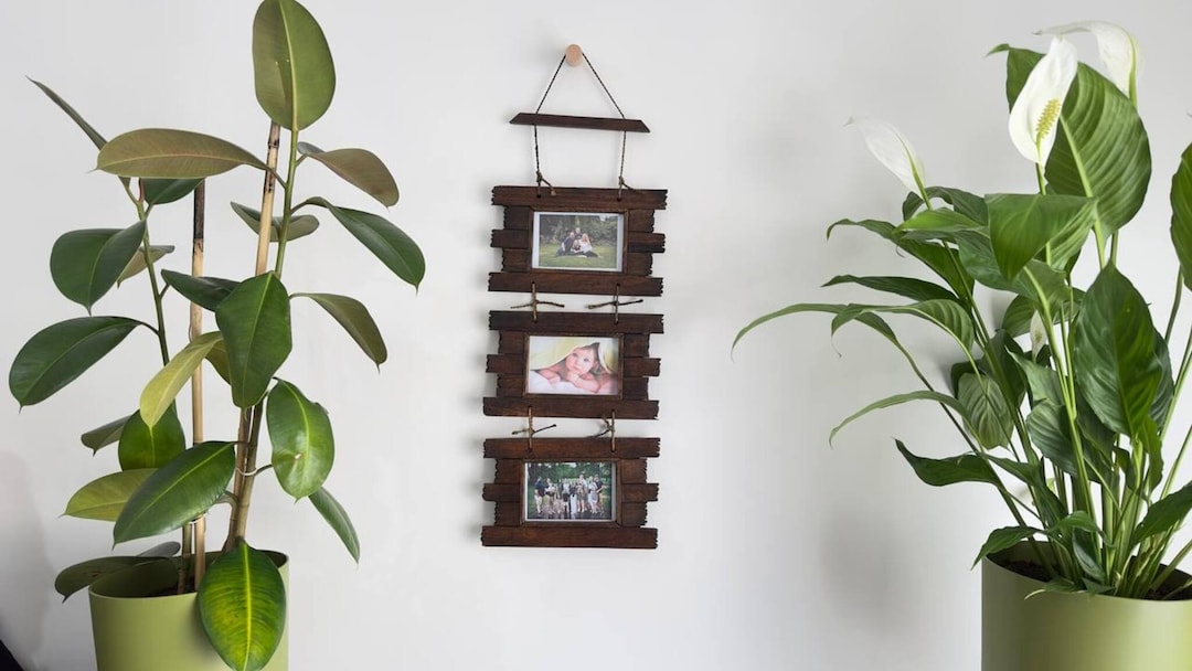 Wooden Photo Frame Gallery Wall Frames Handmade Frames for Pictures Rustic Picture Frame
