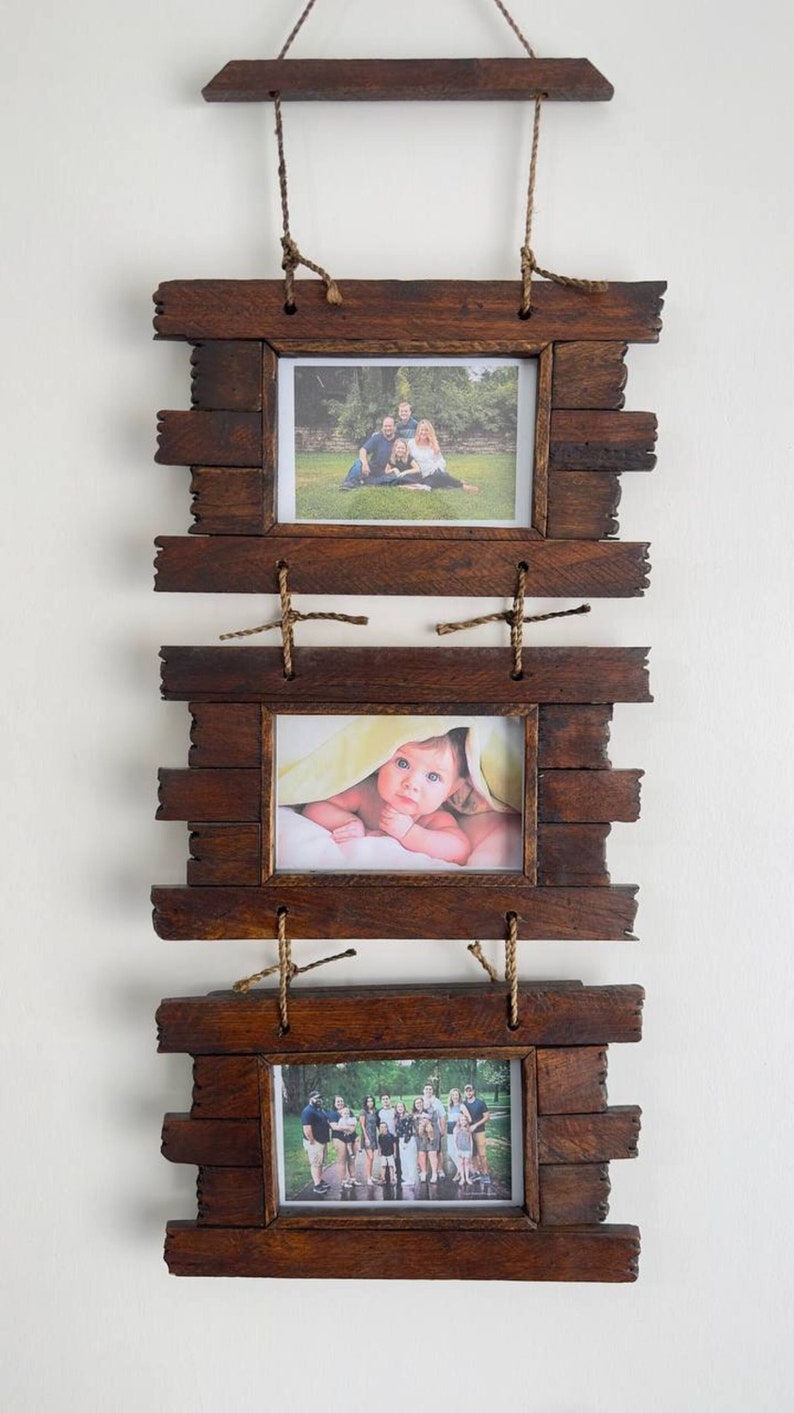 Wooden Photo Frame Gallery Wall Frames Handmade Frames for Pictures Rustic Picture Frame