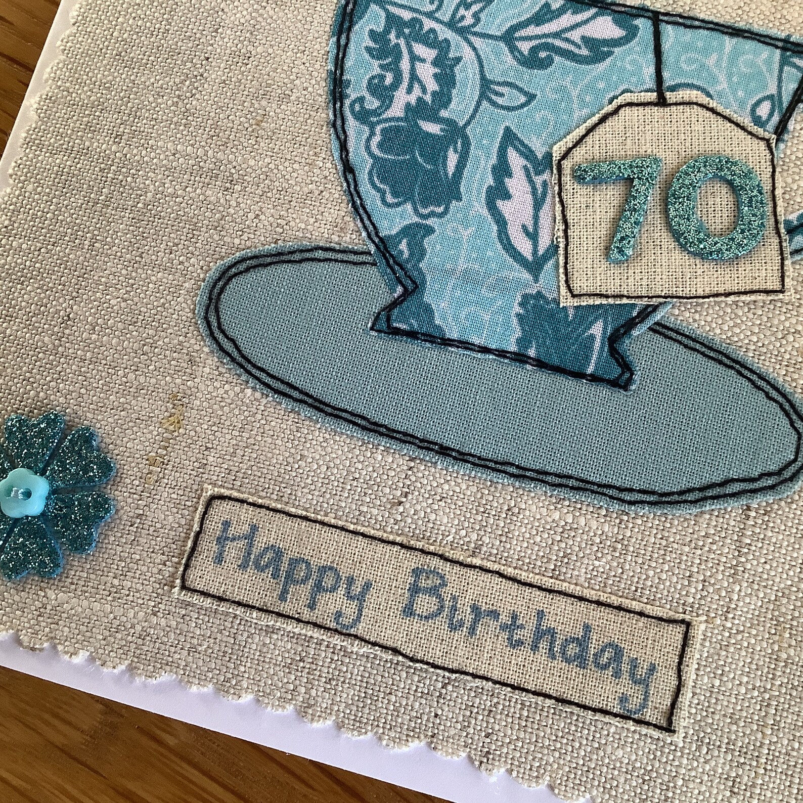 Handmade 70th Birthday Card Personalised - Etsy