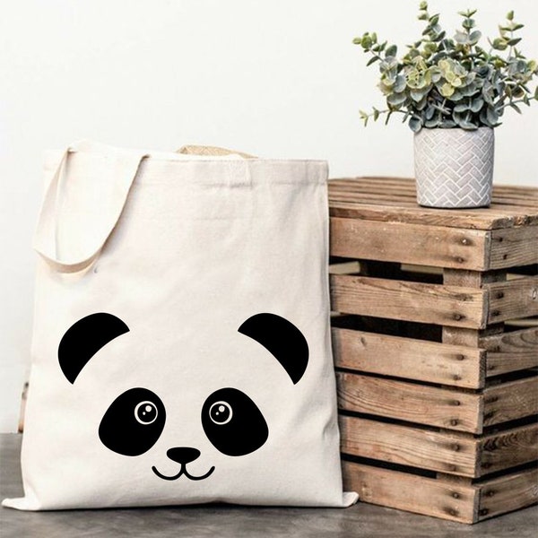 Panda Tote Bag - Etsy