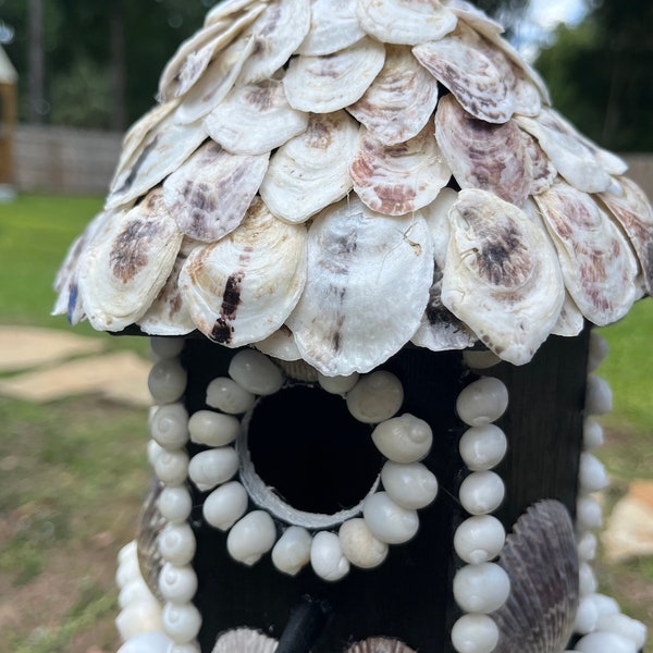 Seashell Birdhouse - Etsy