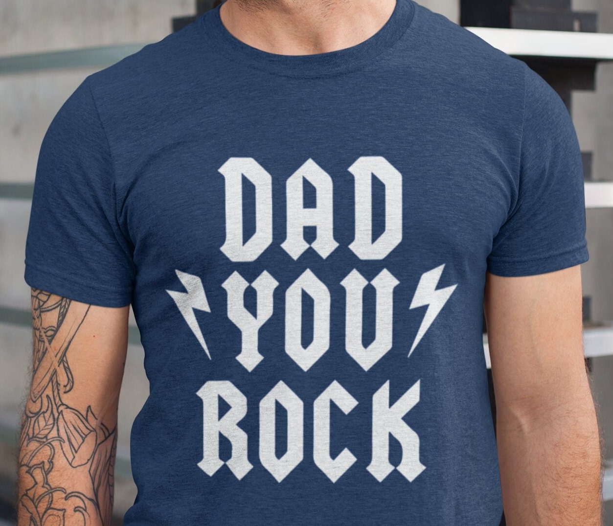 Dad You Rock Svg Father's Day Designs Sublimation Png - Etsy