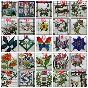 Custom Size Window Glass Films Frosted Privacy Static Cling Church Vintage Sticker Office Home Decor