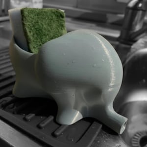 Elephant Sponge Holder | Kitchen Sink Caddy