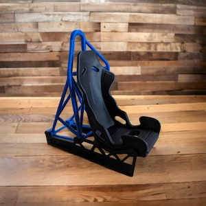 Smartphone Halter Recaro Style, Schreibtischzubehör für Auto-Enthusiasten, Universeller Smartphone Ständer, Racer Geschenk, 3D Gedruckt