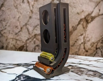 AA & AAA Battery Organiser | 3D Printed Desk Dispenser | Home Office Storage | Practical Gift