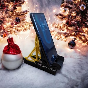 Universeller Rennsitz Handyständer - Perfektes Weihnachtsgeschenk für Autoliebhaber | Stilvoller Smartphone Halter, Ladestation