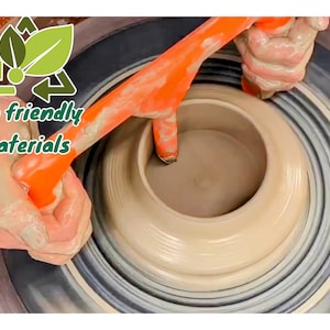 Pottery Base Master, Clay & Ceramic Bottom Setter Tool, Ceramic Clay Modeling Sculpting, Ultimate Pot Accessory, Pottery Studio Essentials