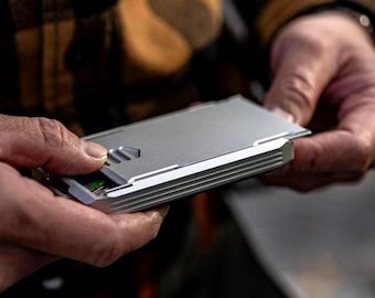 EDC Metal Case: Credit Card, Coin & Key Holder
