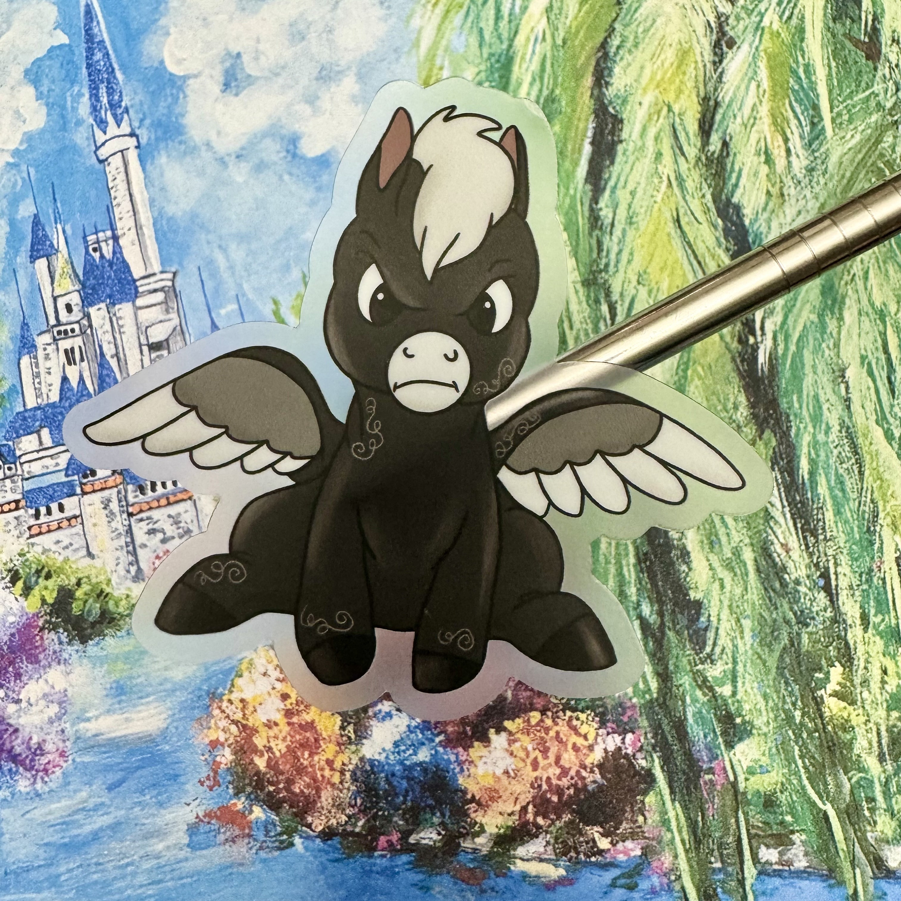 ブラックペガサス - Etsy 日本