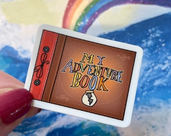 My Adventure Book Sticker - Waterproof Vinyl Sticker