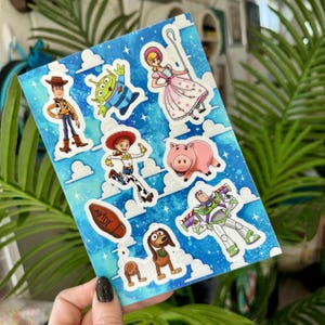 Talking Toys Sticker Bogen