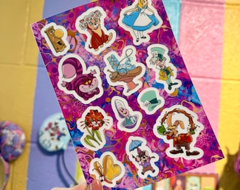 Wonderland Sticker Sheet