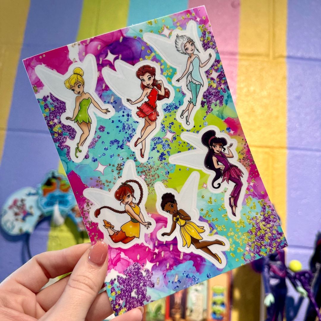Fairies Sticker Sheet - Etsy