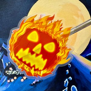 Flaming Pumpkin