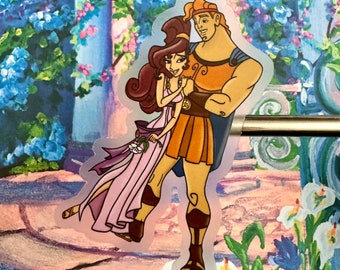 Herc & Meg Vinyl Sticker - Waterproof Laptop Decal
